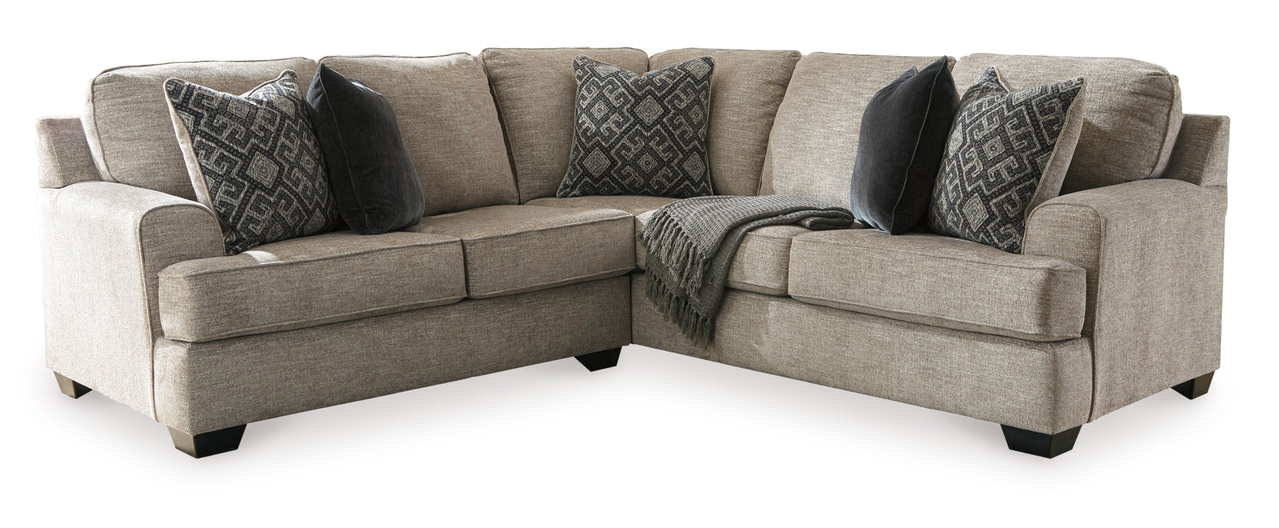 Bovarian Sectional with Ottoman