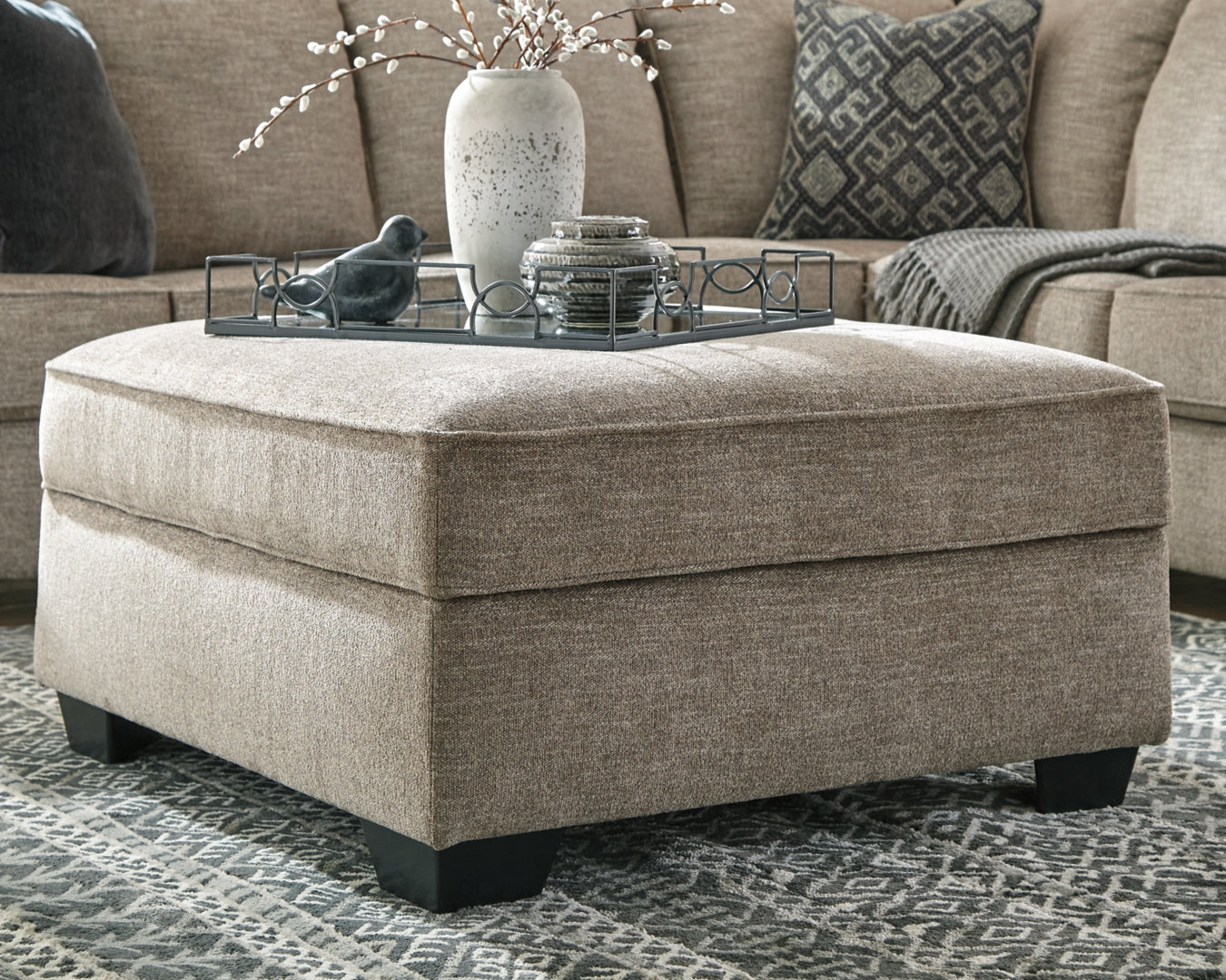 Bovarian Sectional with Ottoman