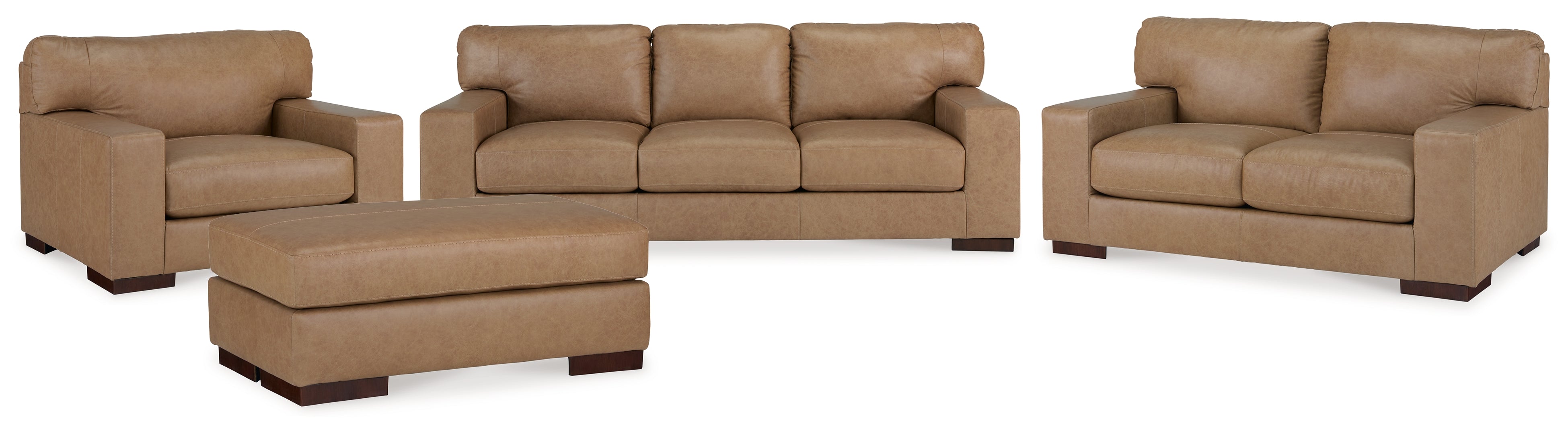 Lombardia Sofa, Loveseat, Chair and Ottoman