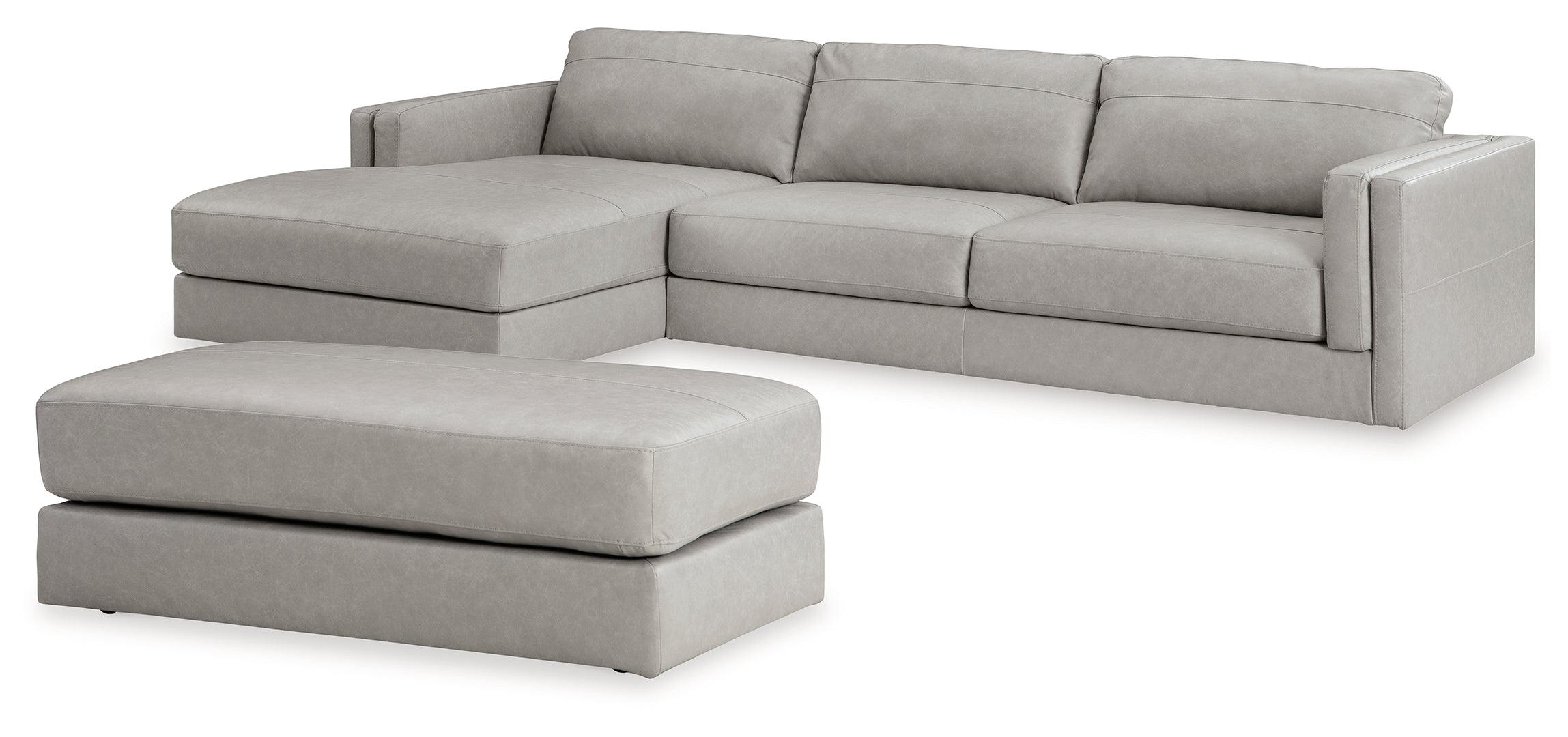 Amiata 2-Piece Sectional with Ottoman