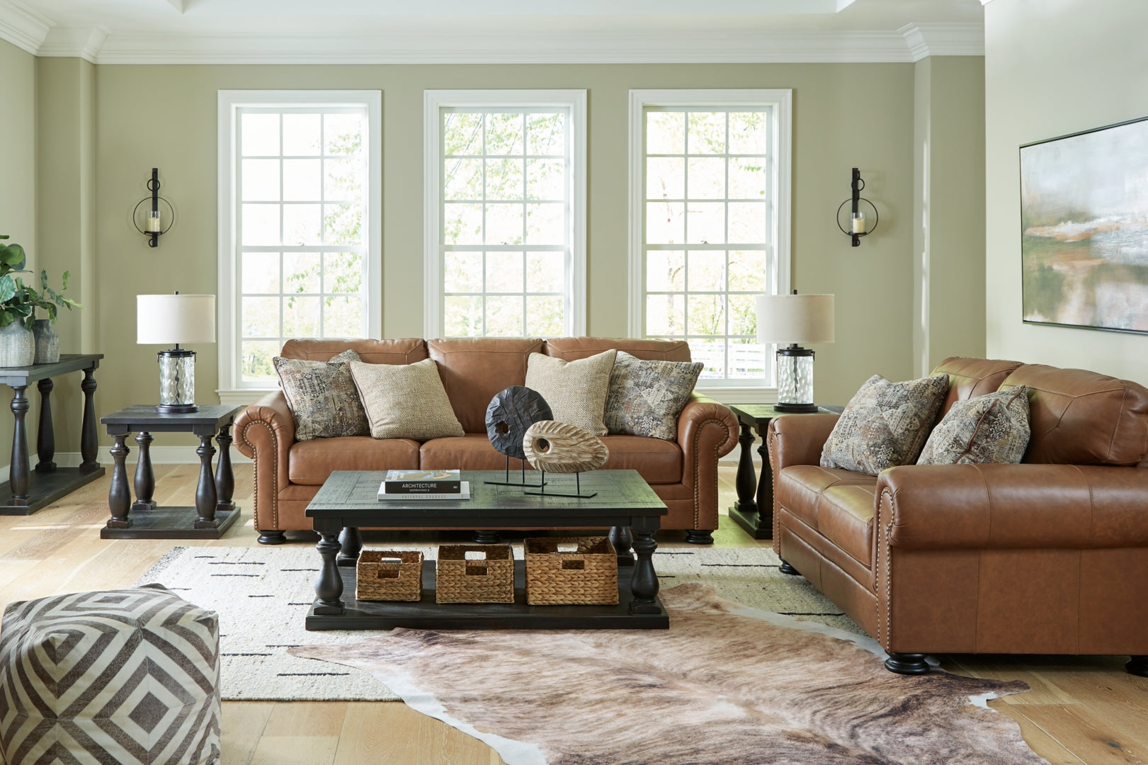 Carianna Sofa, Loveseat, Chair and Ottoman