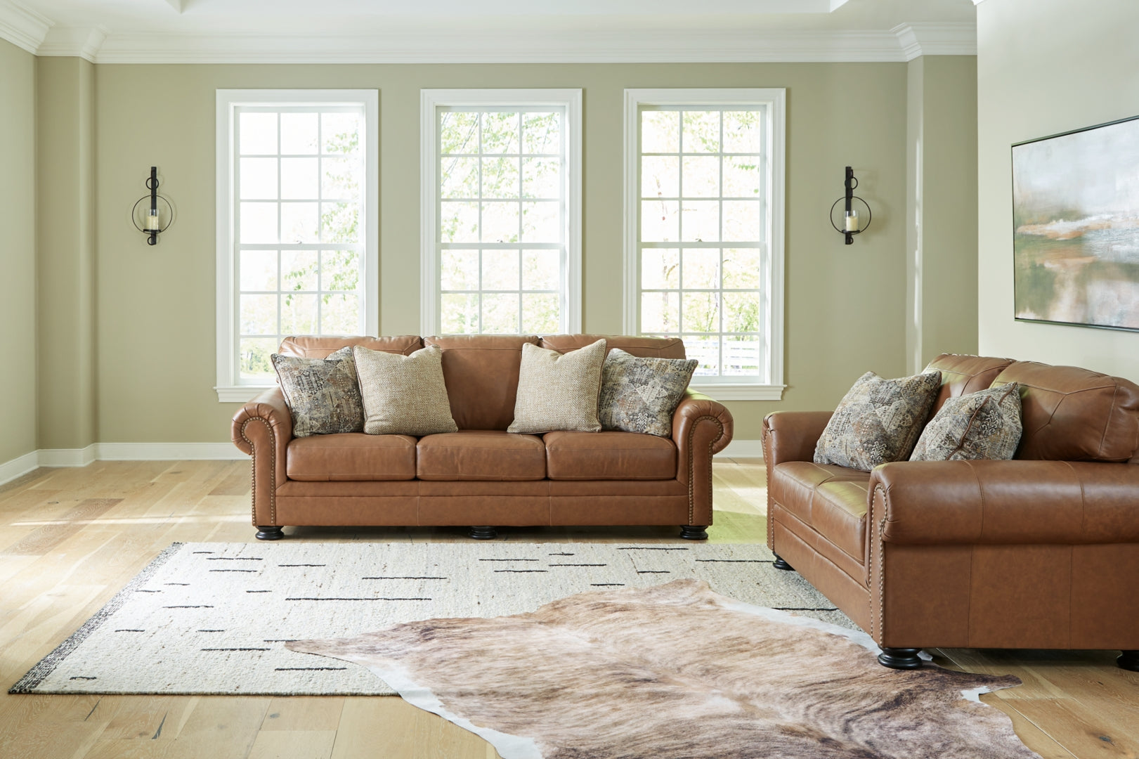 Carianna Sofa, Loveseat, Chair and Ottoman