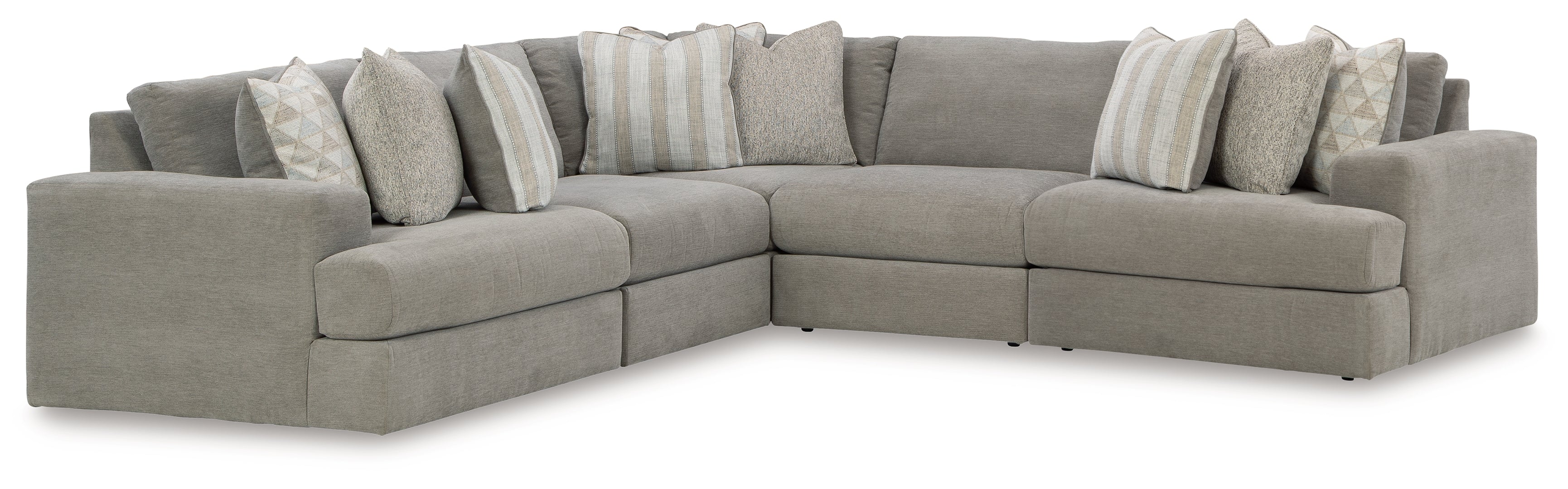 Avaliyah 3-Piece Sectional with Ottoman