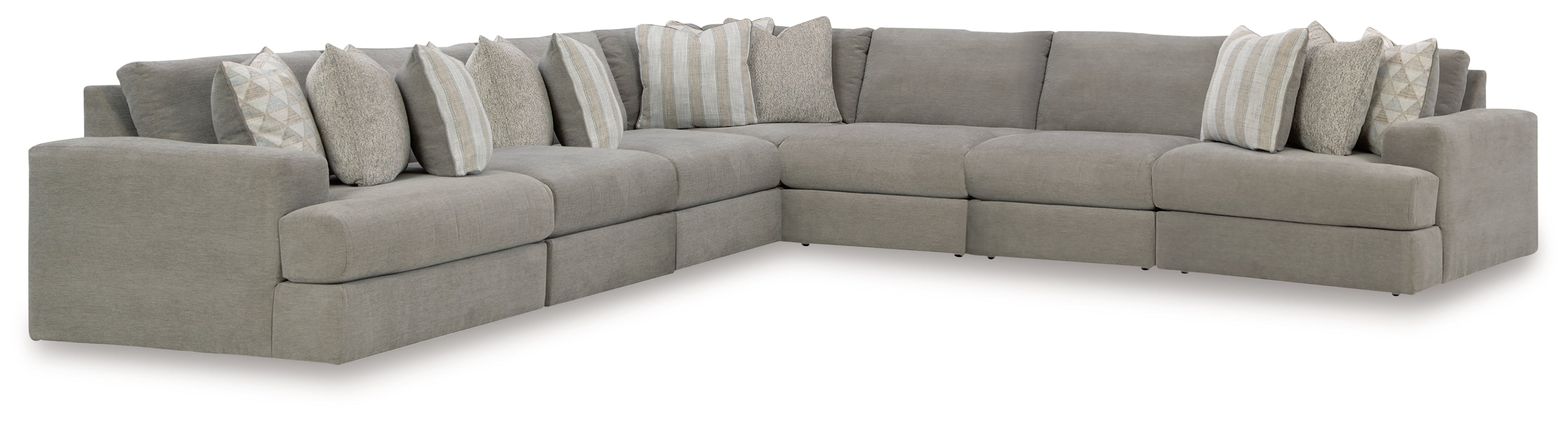 Avaliyah 7-Piece Sectional with Ottoman