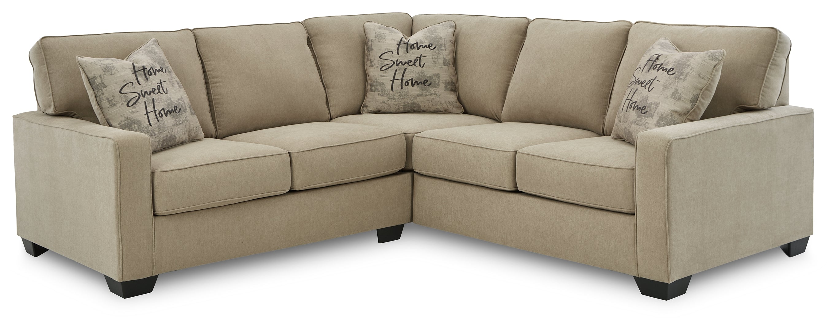 Lucina 2-Piece Sectional with Ottoman