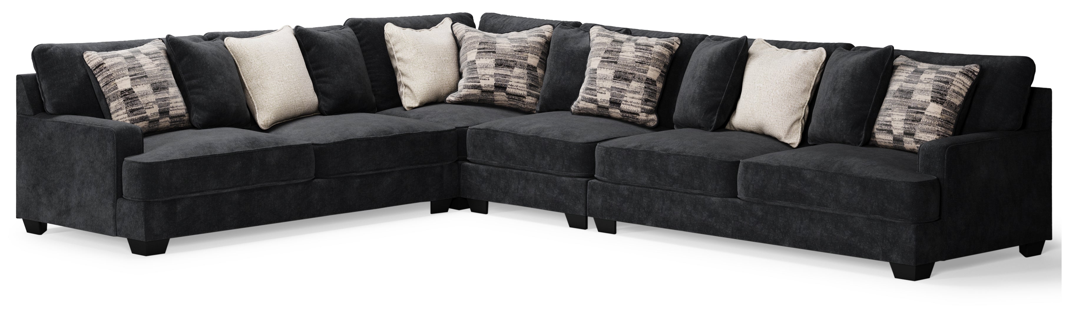 Lavernett 3-Piece Sectional with Ottoman