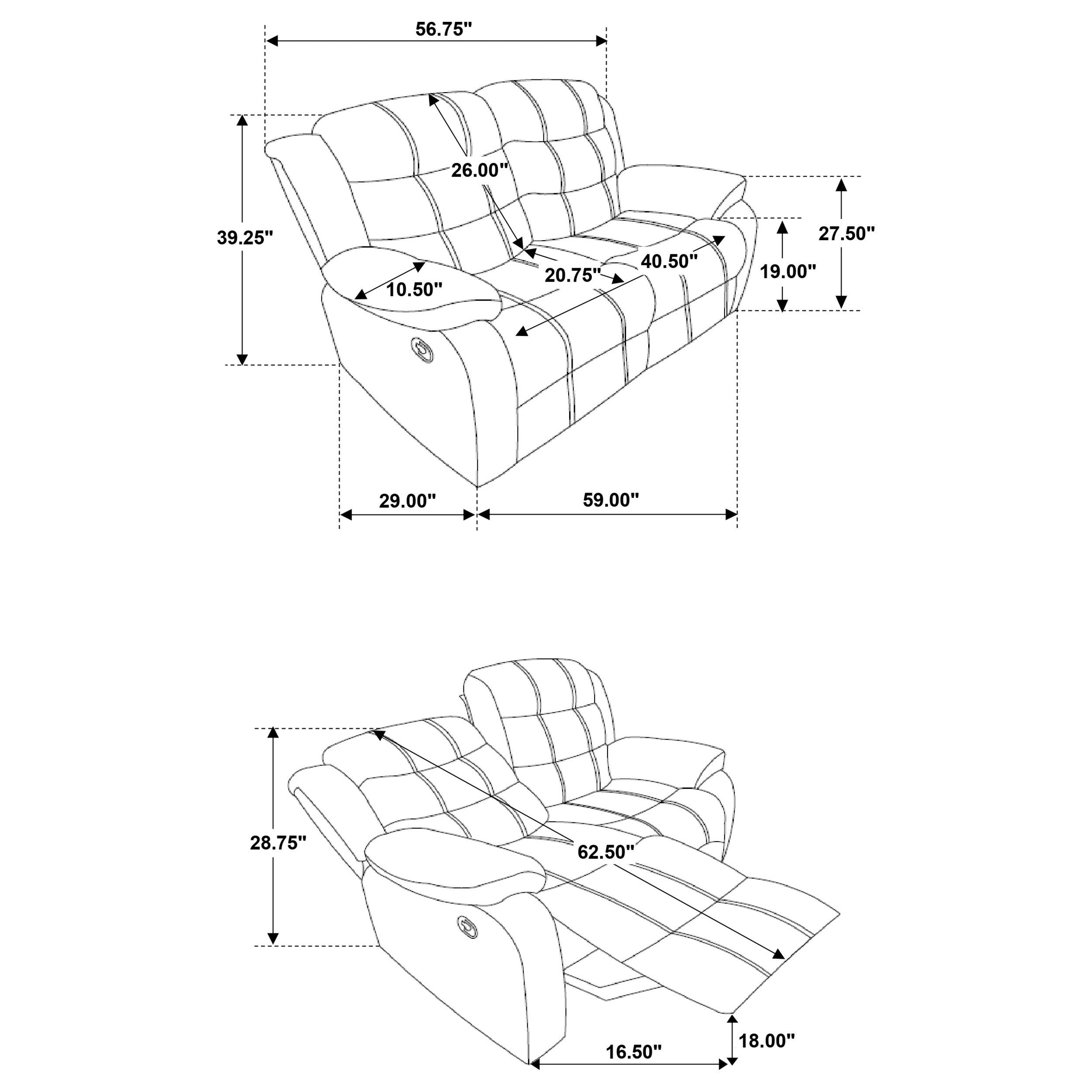 Rodman Pillow Top Arm Motion Loveseat Olive Brown