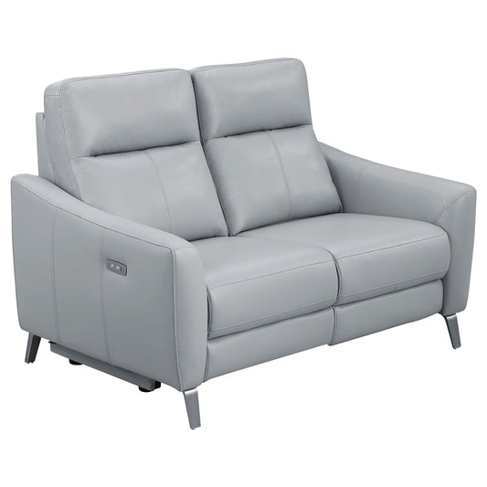 Derek Upholstered Power Loveseat