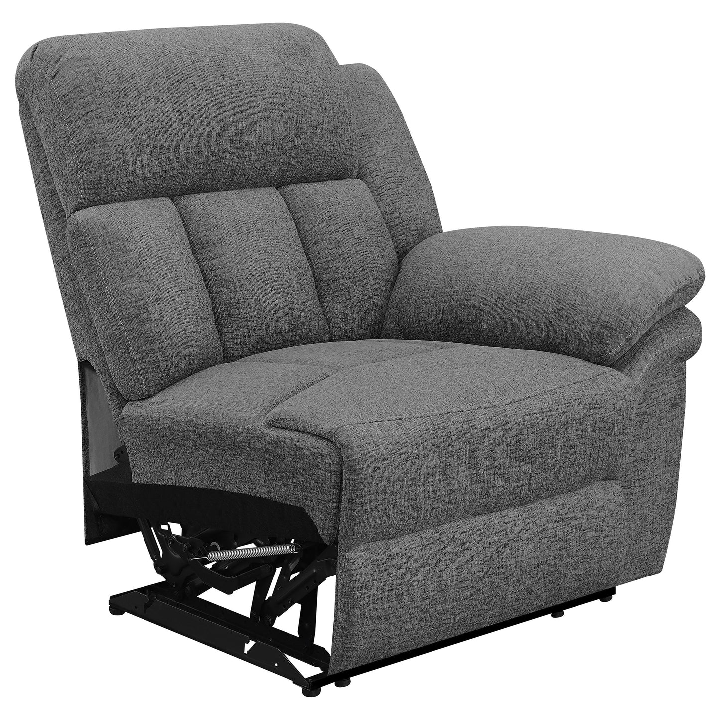 Bahrain  Upholstered Home Theater Seating Charcoal