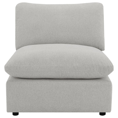 Collins Modular Power Reclining Sectional Armless Chair Grey