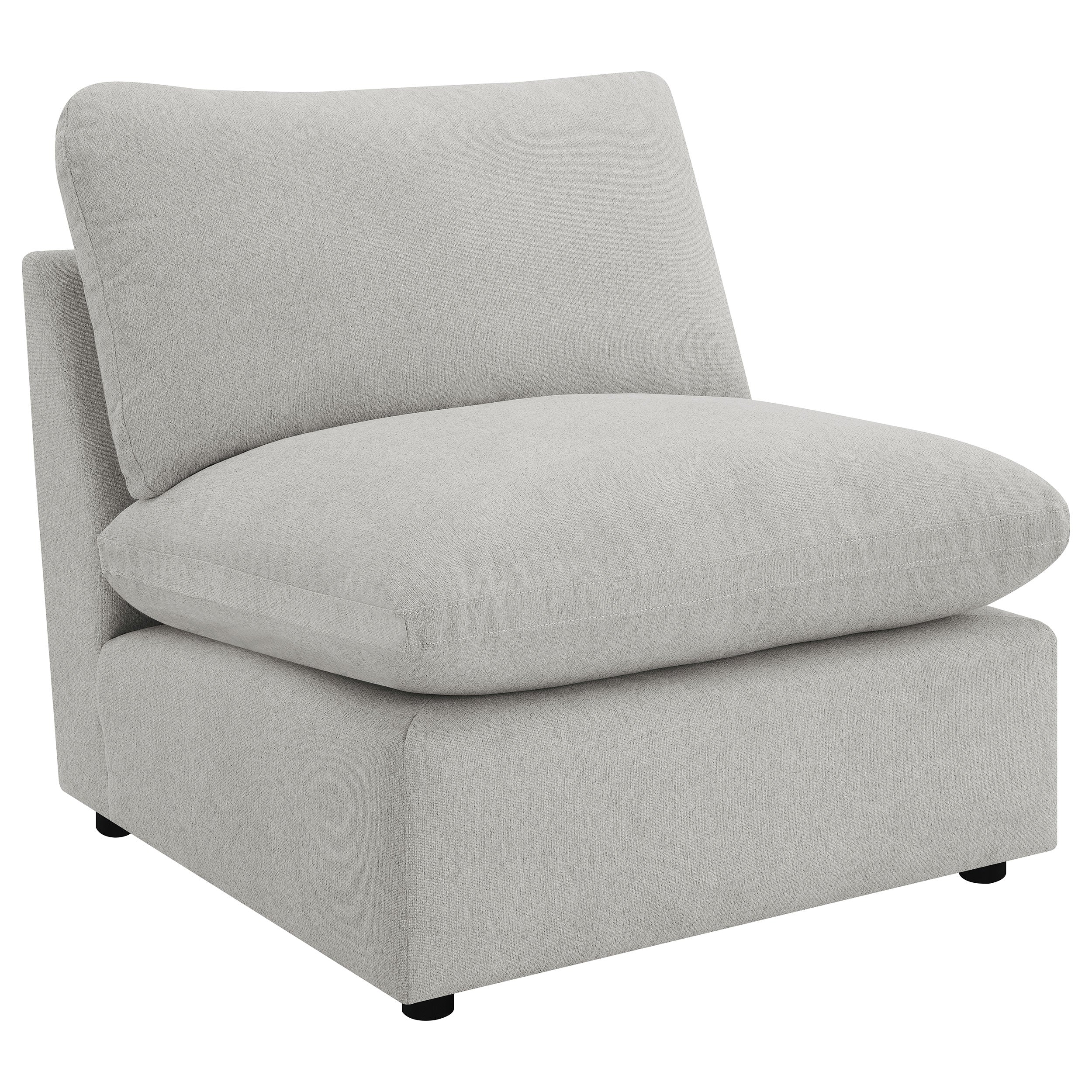 Collins 3-piece Upholstered Power Reclining Sofa Grey