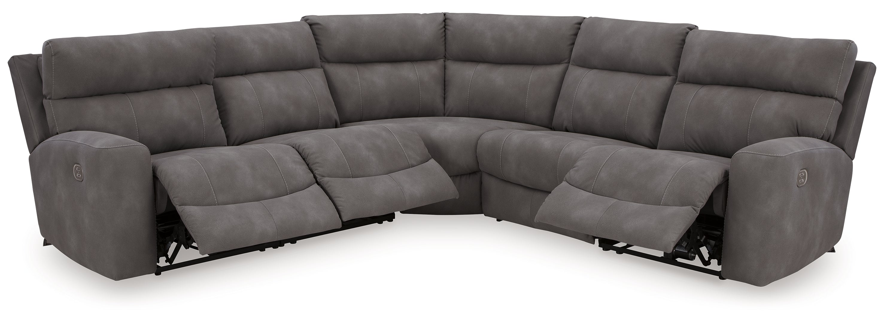 Next-Gen DuraPella 5-Piece Power Reclining Sectional