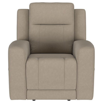 Brentwood Upholstered Recliner Chair Taupe