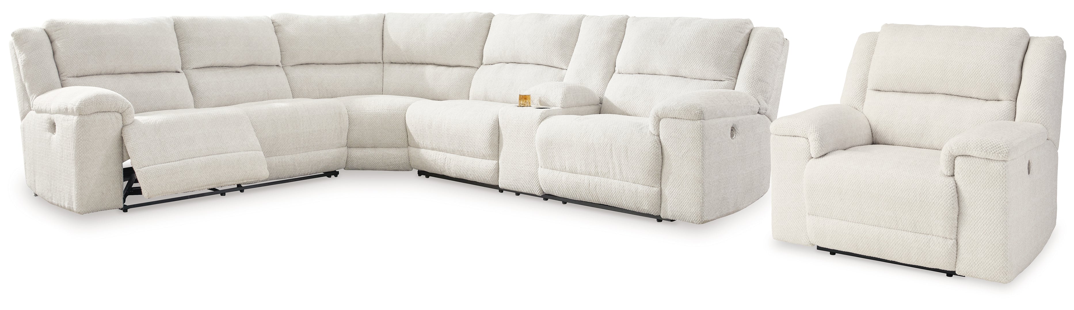 Keensburg 3-Piece Sectional with Recliner