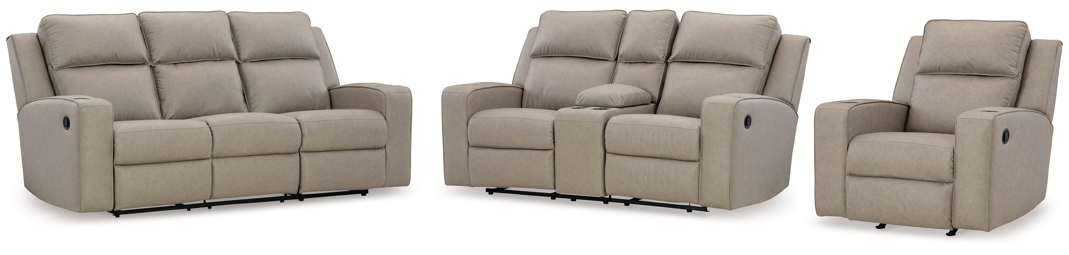 Lavenhorne Sofa, Loveseat and Recliner