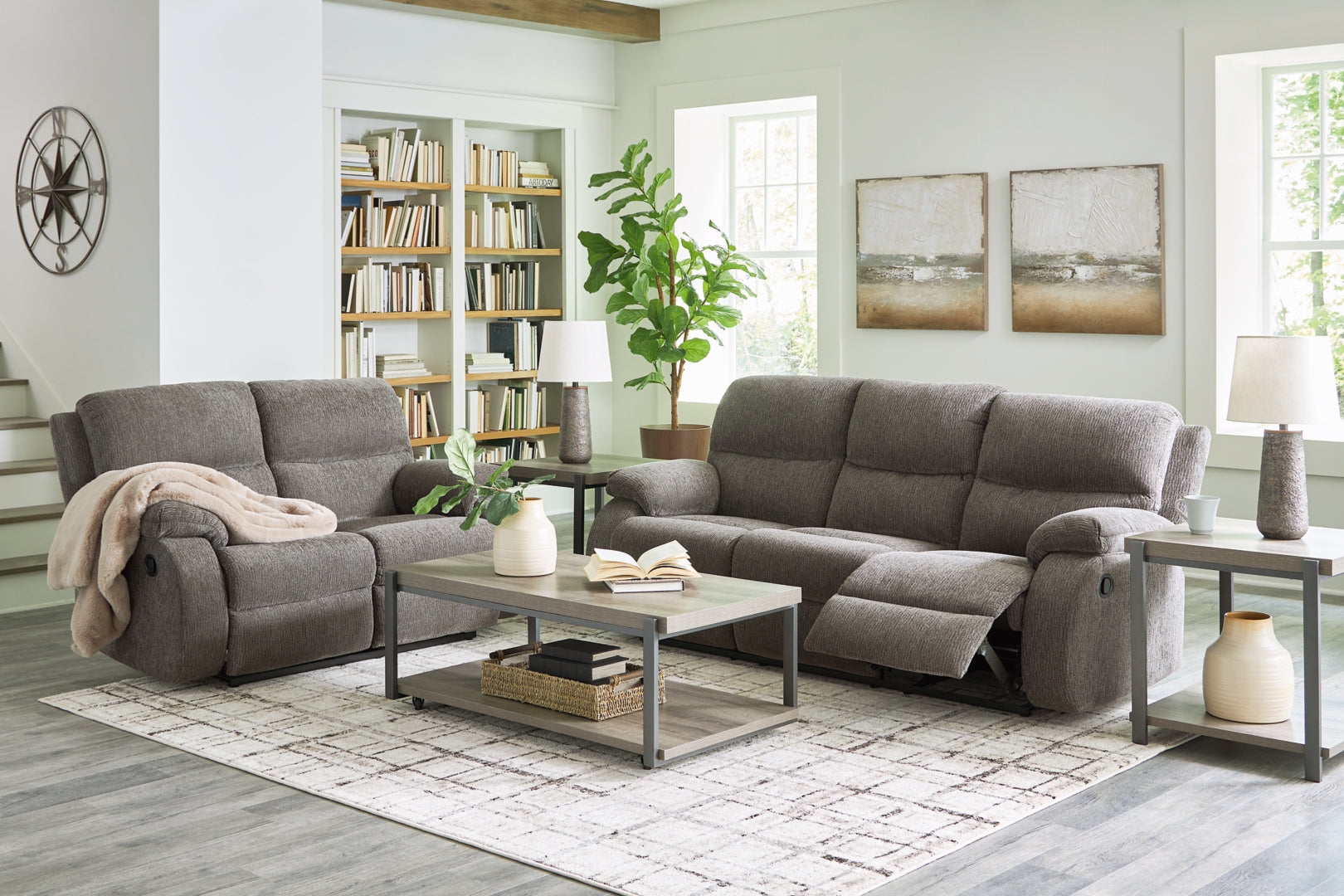 Scranto Sofa, Loveseat and Recliner