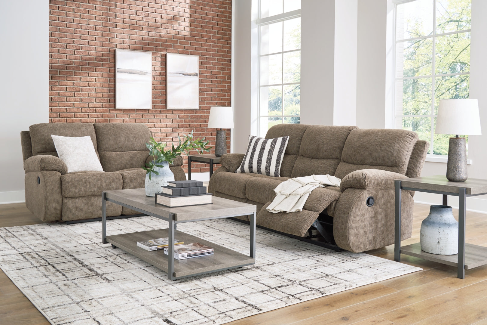 Scranto Sofa, Loveseat and Recliner