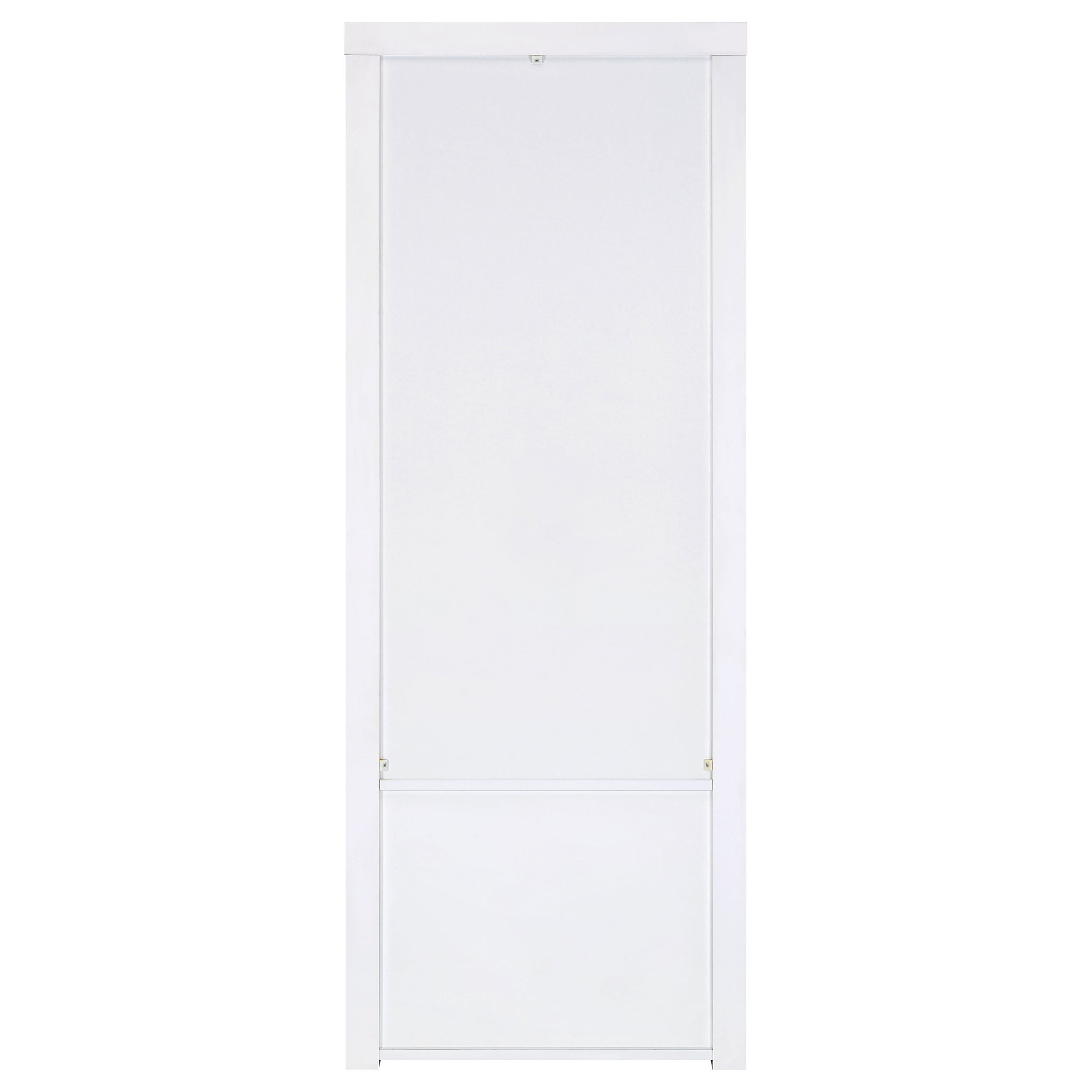 Jude 3-shelf Media Tower With Storage Cabinet White High Gloss