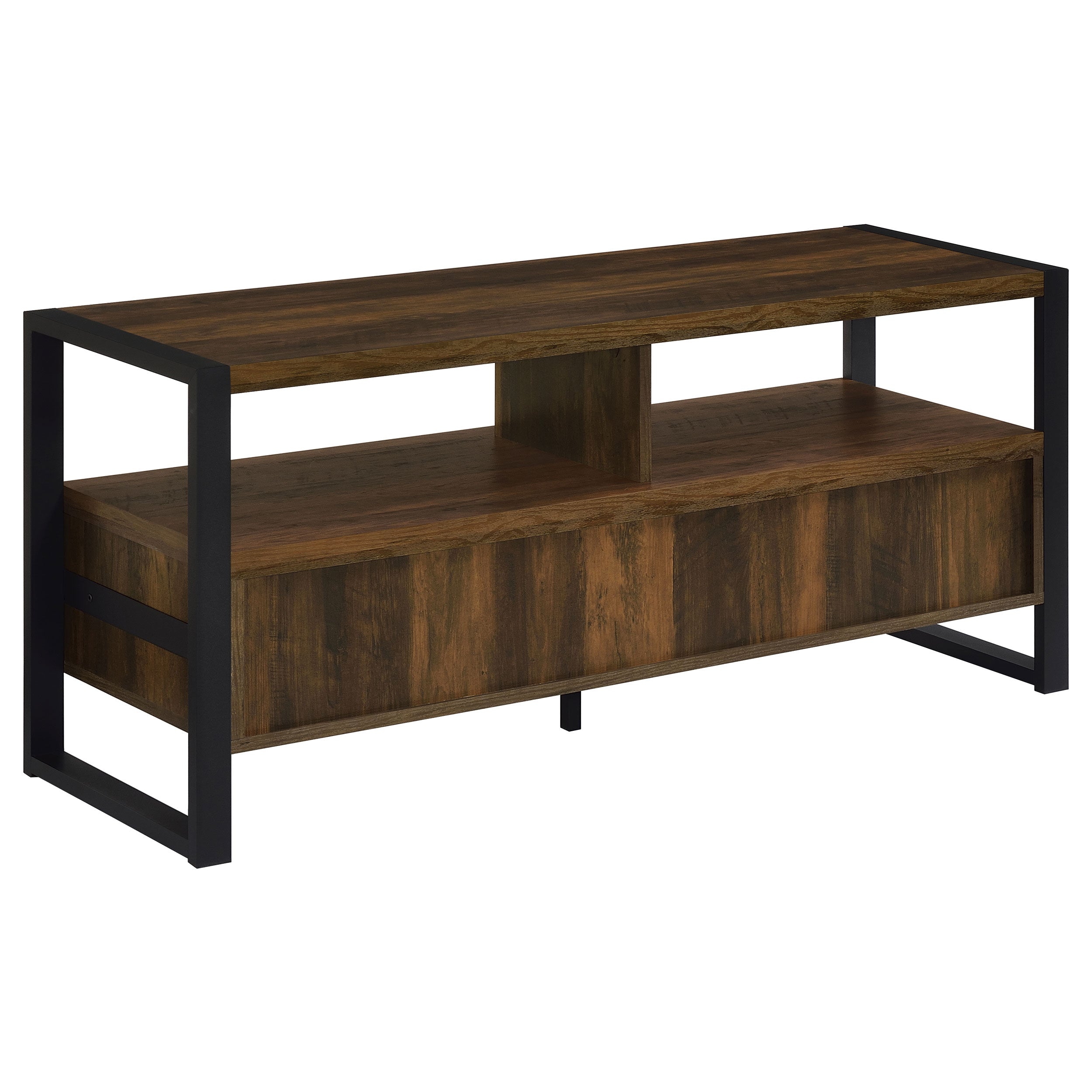 James 2-drawer Composite Wood 48" TV Stand Antique Pine