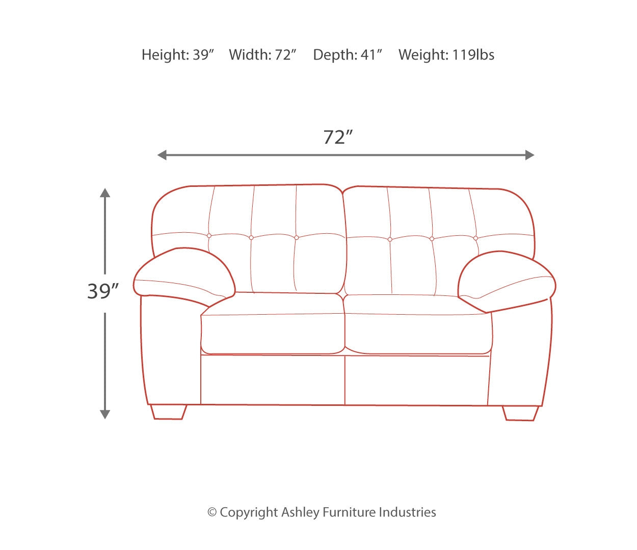 Accrington Loveseat