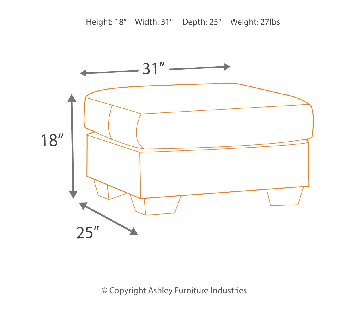 Darcy Ottoman