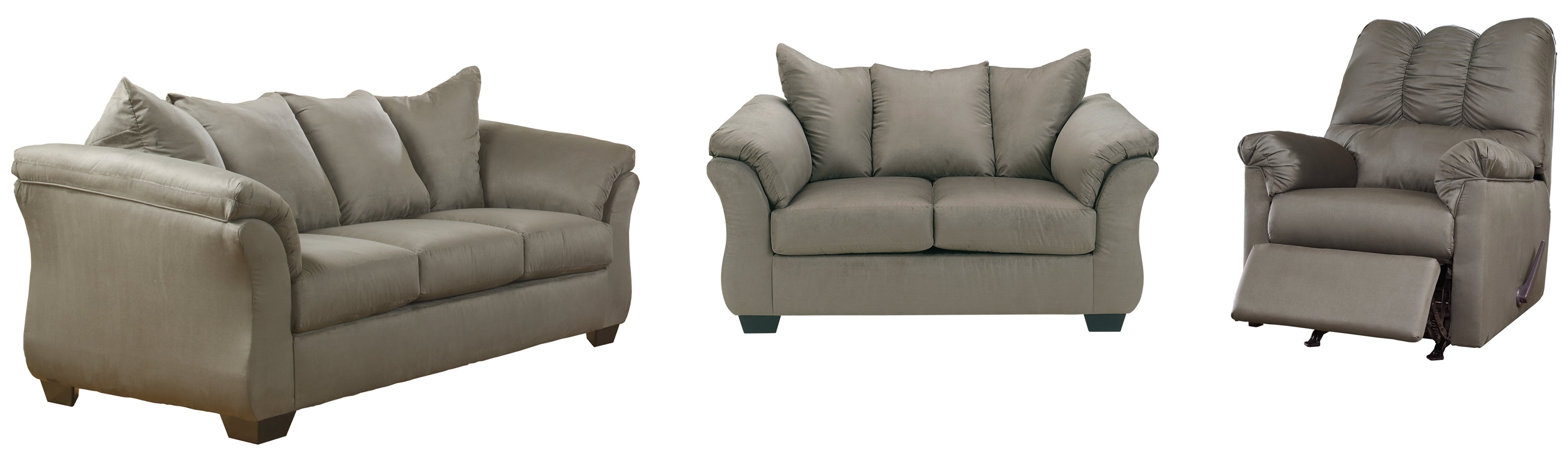 Darcy Sofa, Loveseat and Recliner