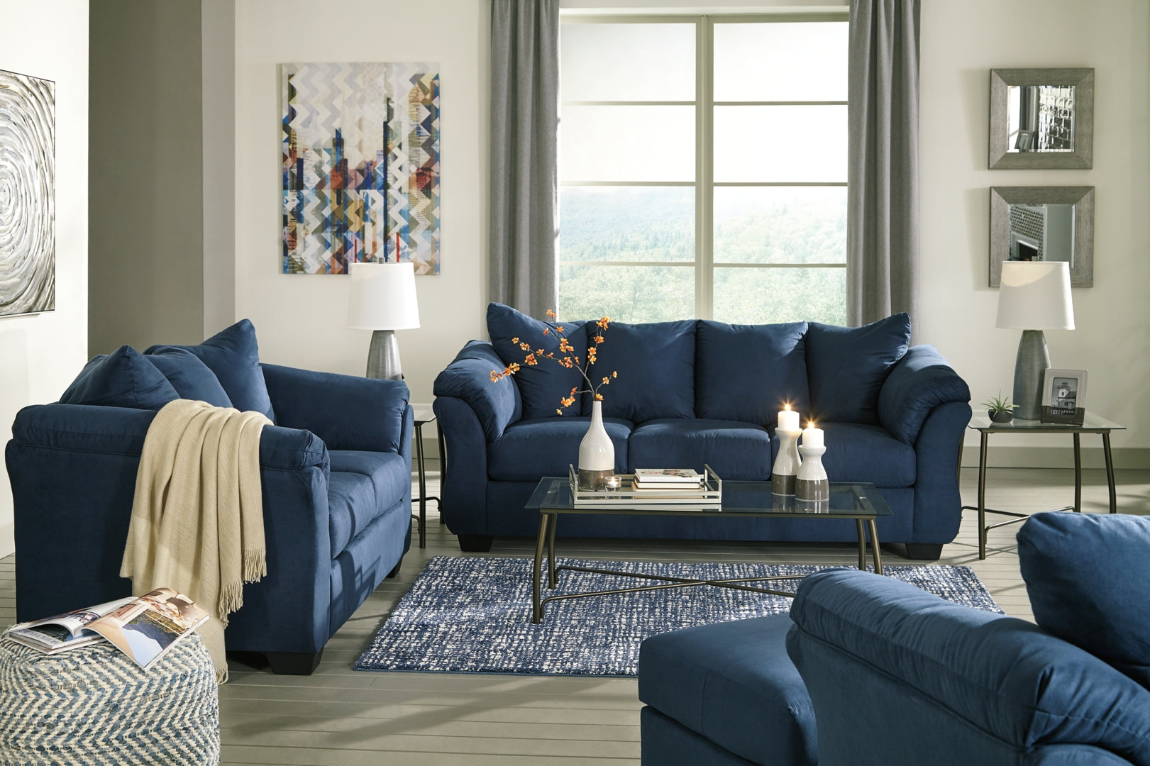 Darcy Sofa, Loveseat, Chair and Ottoman