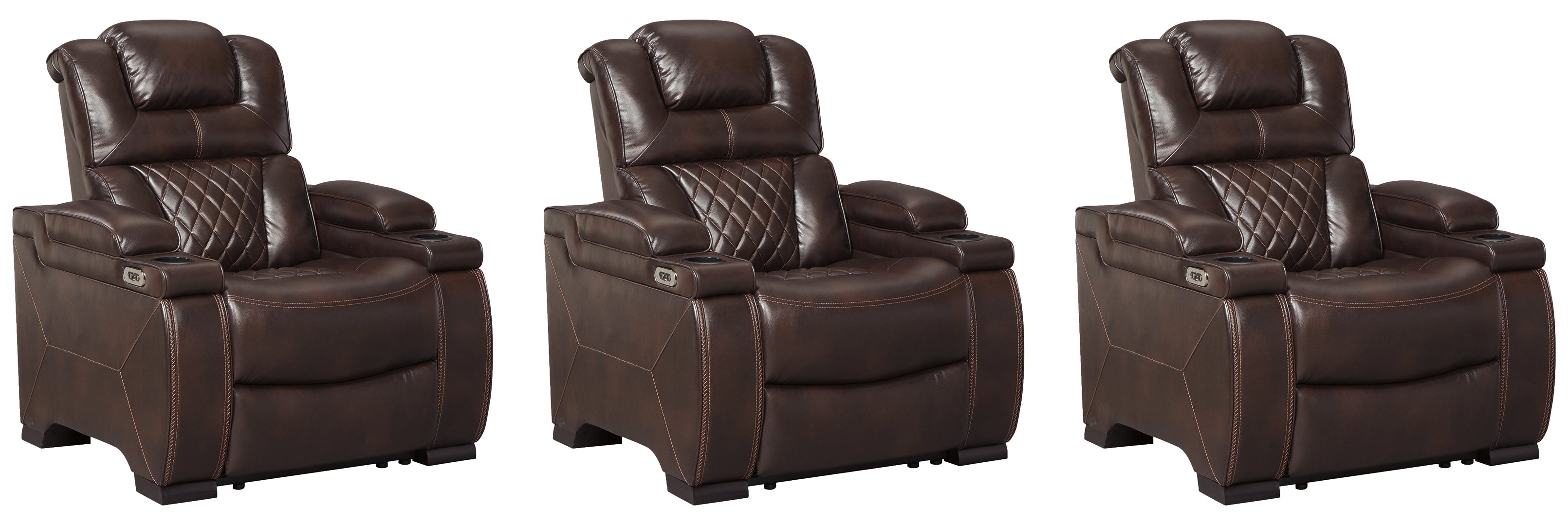 Warnerton 3-Piece Home Theater Seating