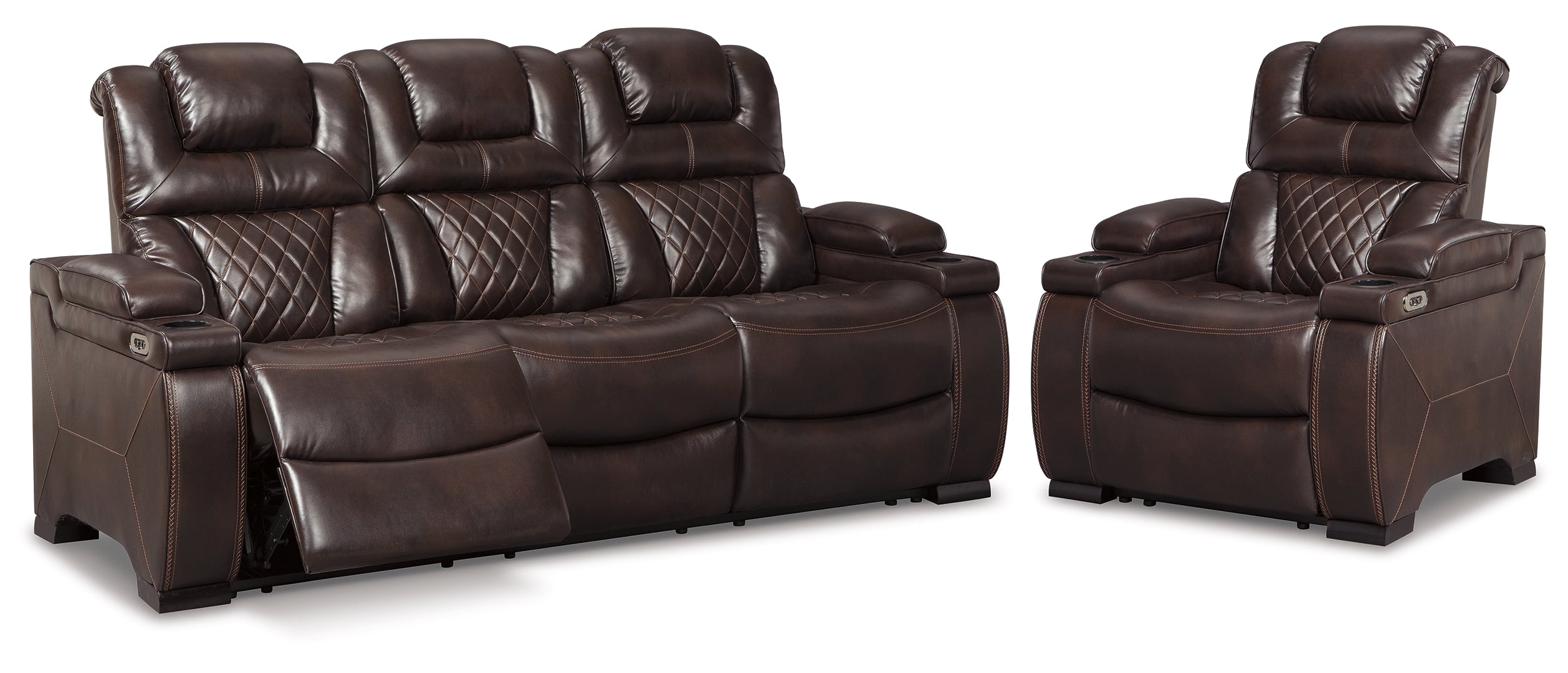 Warnerton Sofa, Loveseat and Recliner