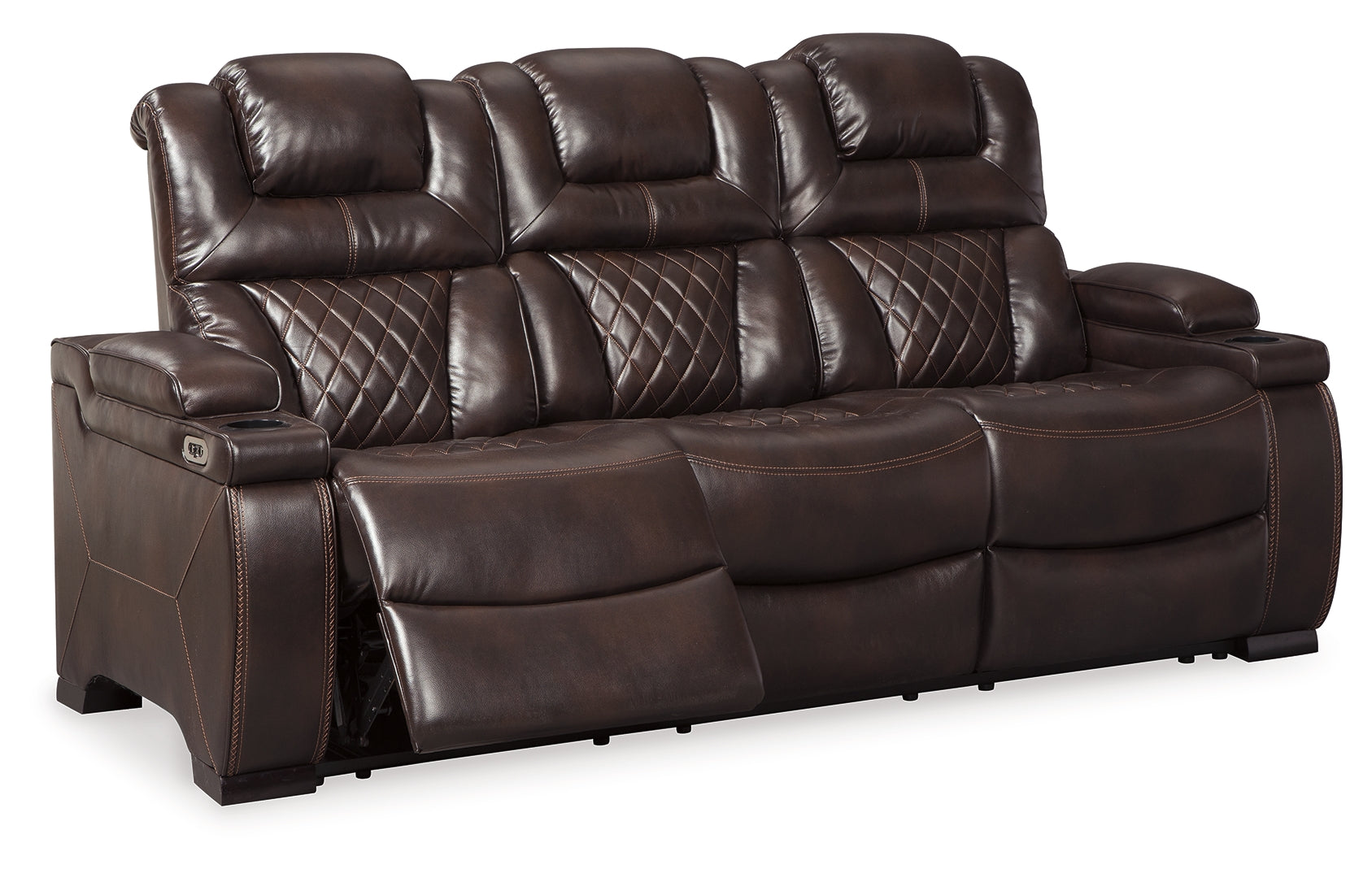 Warnerton PWR REC Sofa with ADJ Headrest