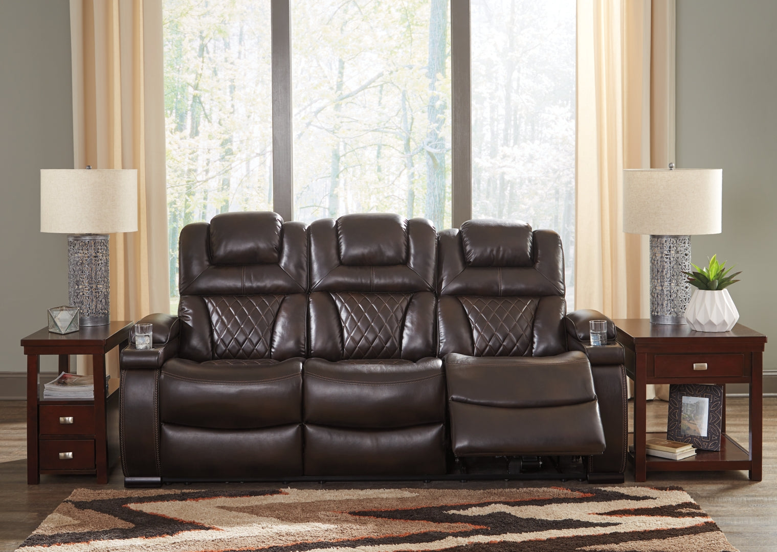 Warnerton Sofa, Loveseat and Recliner