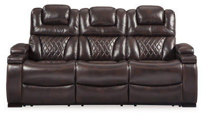 Warnerton PWR REC Sofa with ADJ Headrest