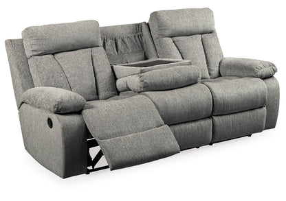 Mitchiner REC Sofa w/Drop Down Table