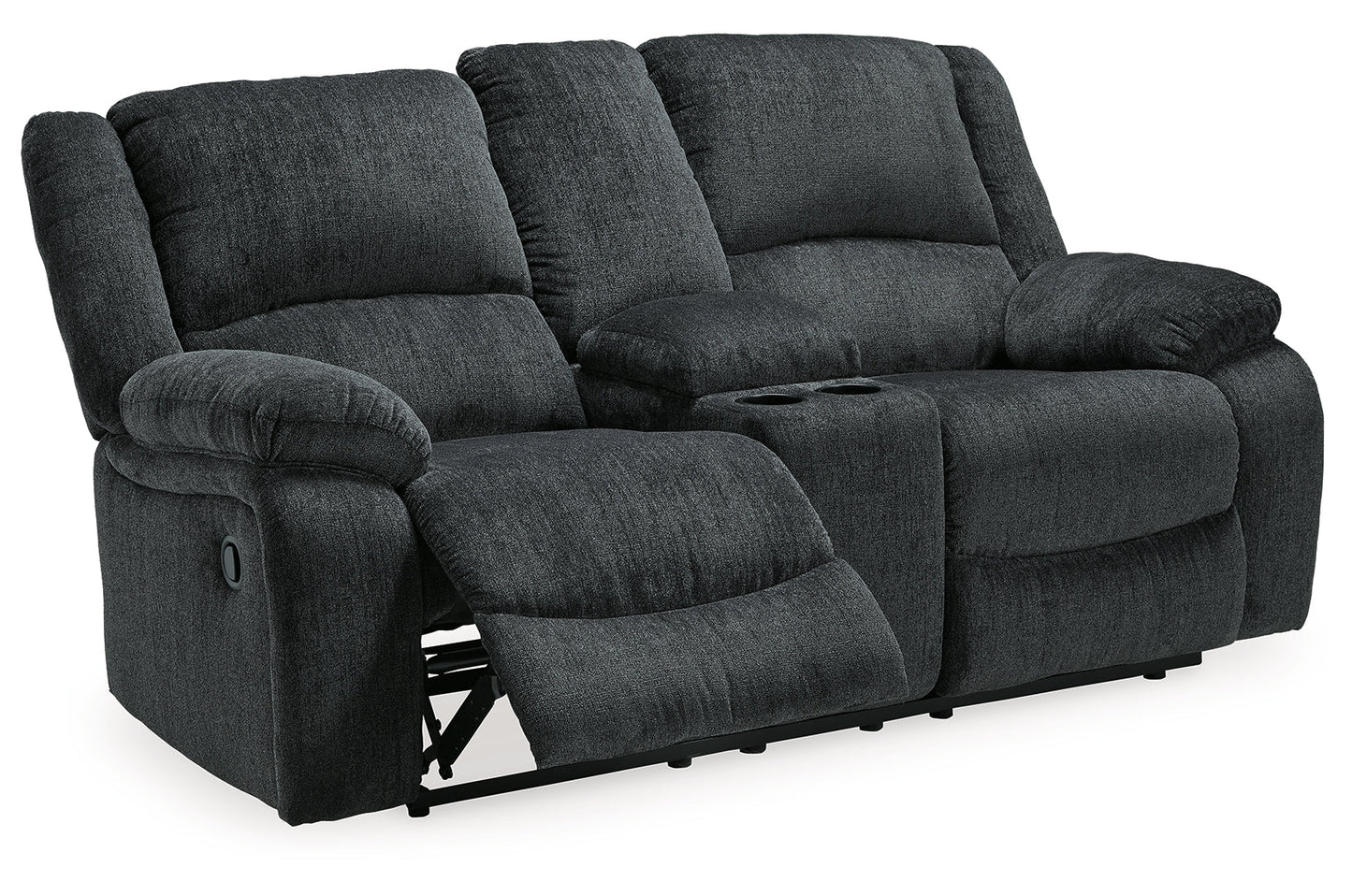 Draycoll DBL Rec Loveseat w/Console