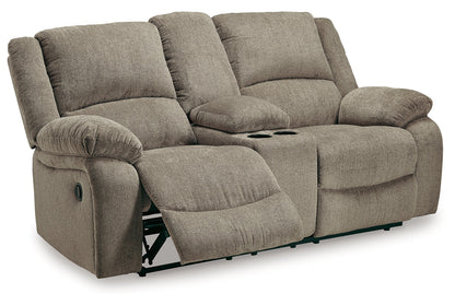 Draycoll DBL Rec Loveseat w/Console