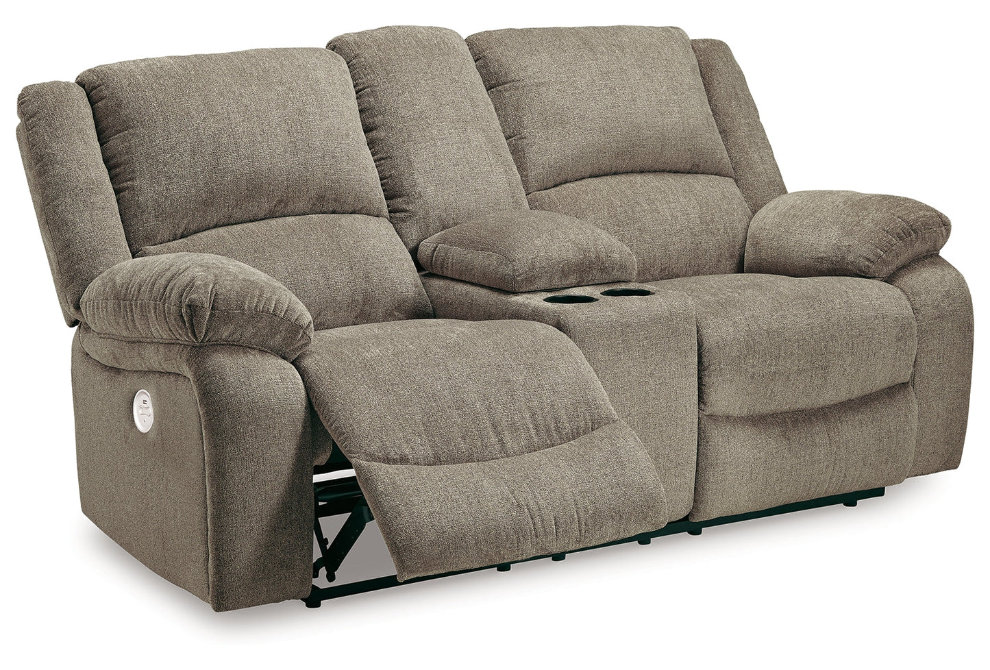 Draycoll DBL Rec Loveseat w/Console