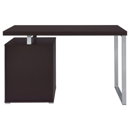 Brennan 3-drawer Office Desk Cappuccino