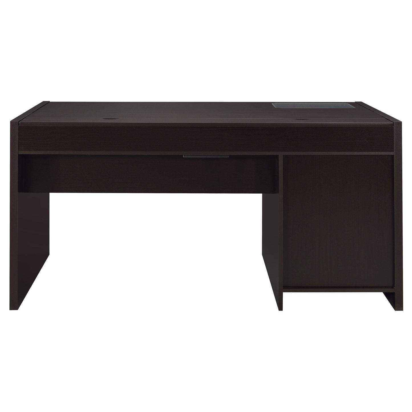 Halston 3-drawer Connect-it Office Desk Cappuccino