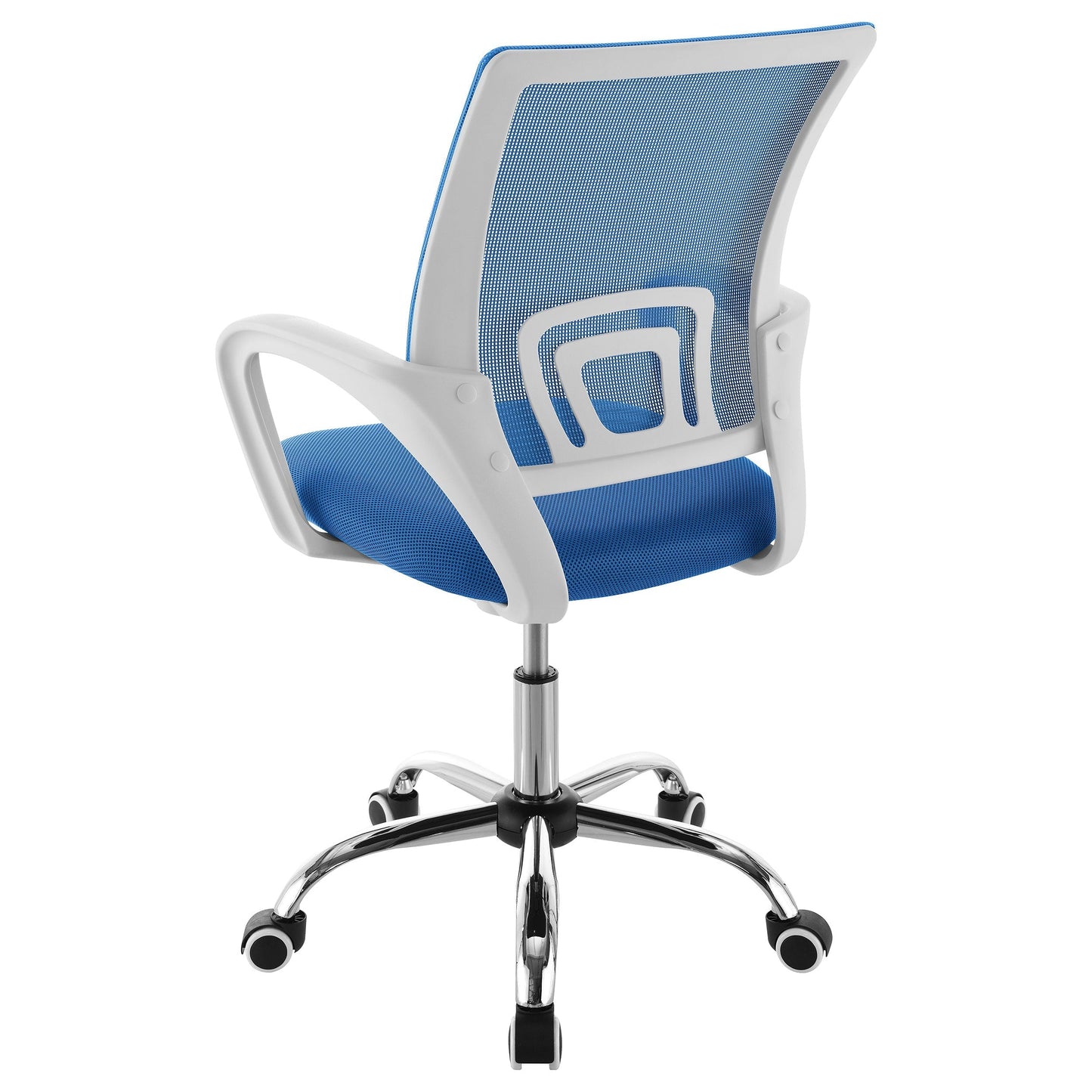 Felton Upholstered Adjustable Home Office Desk Chair Blue