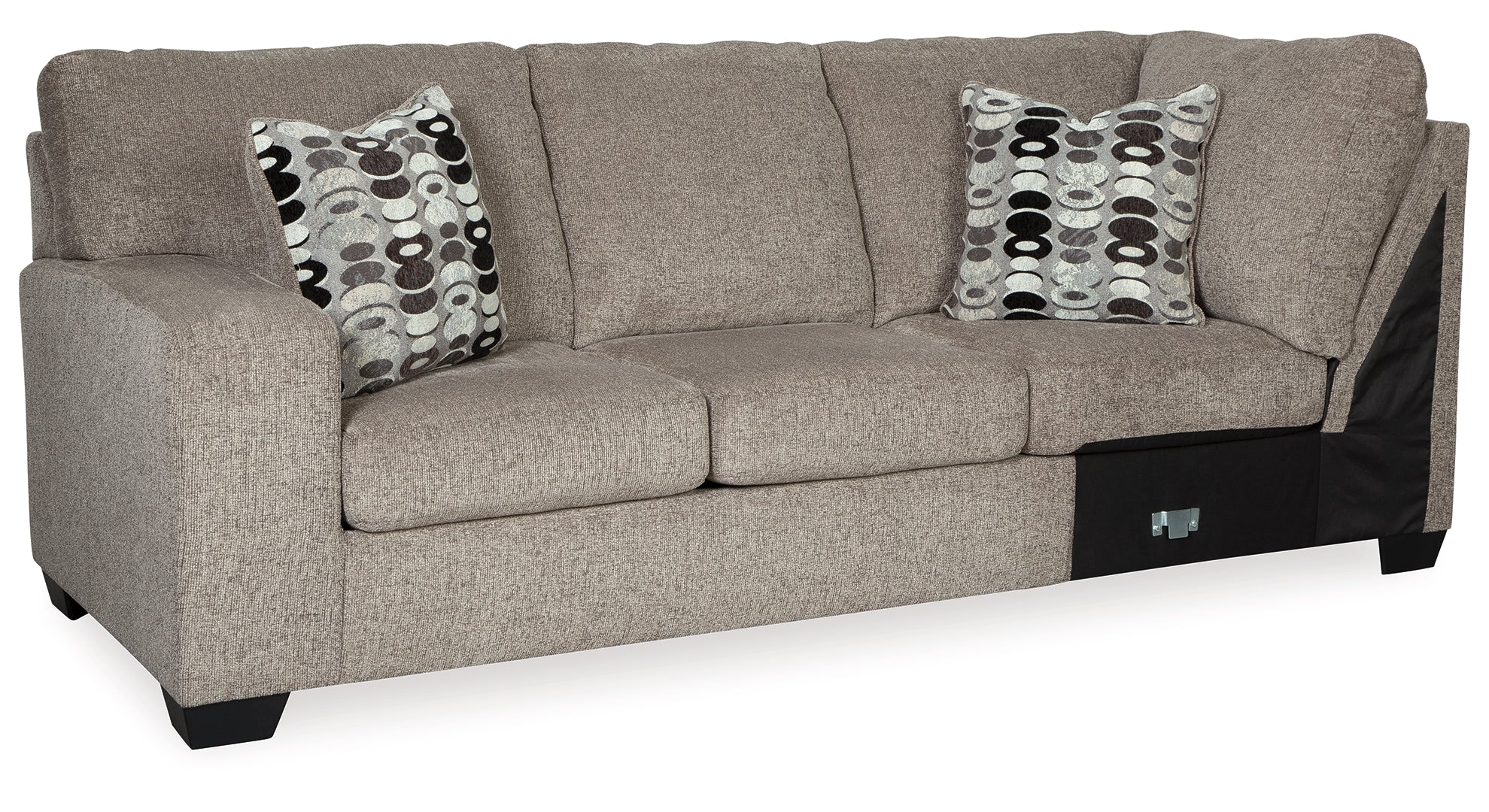 Ballinasloe 3-Piece Sectional with Ottoman