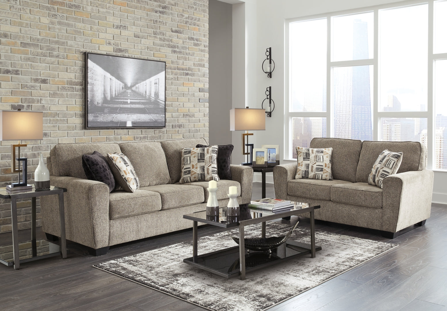 McCluer Sofa, Loveseat, Chair and Ottoman