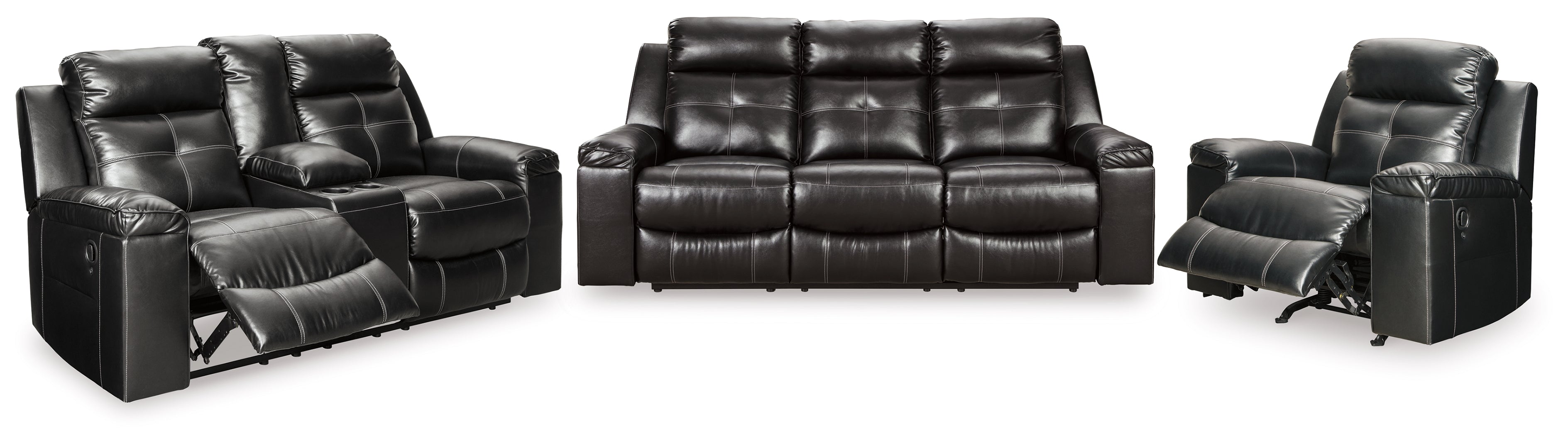 Kempten Sofa, Loveseat and Recliner