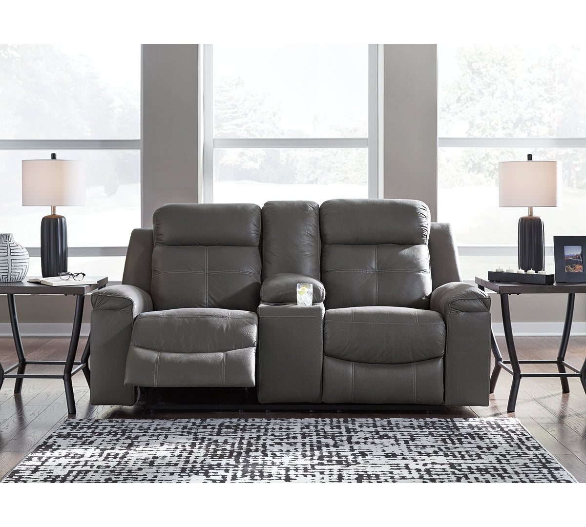 Jesolo DBL Rec Loveseat w/Console