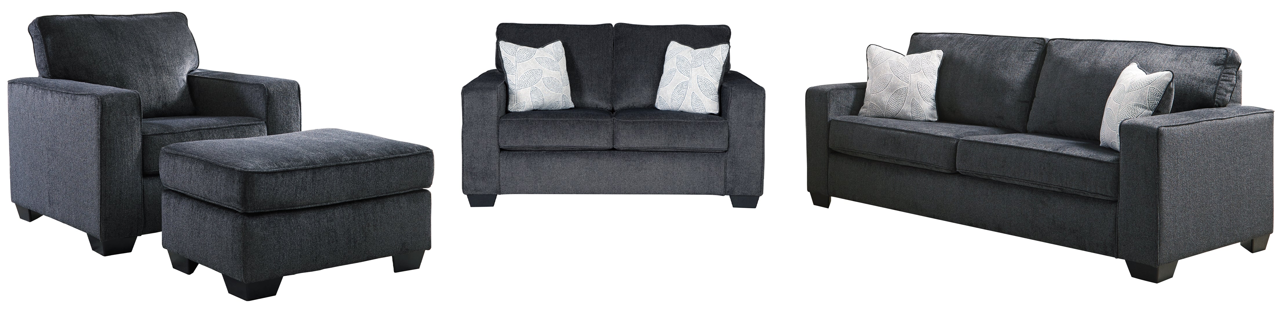 Altari Sofa, Loveseat, Chair and Ottoman