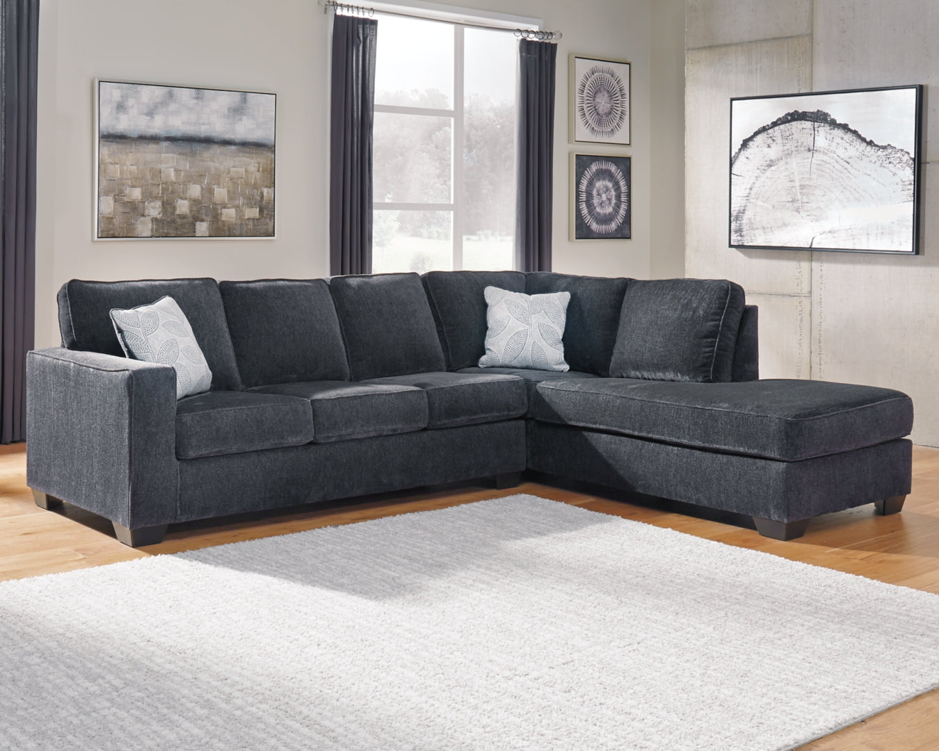 Altari 2-Piece Sectional with Ottoman