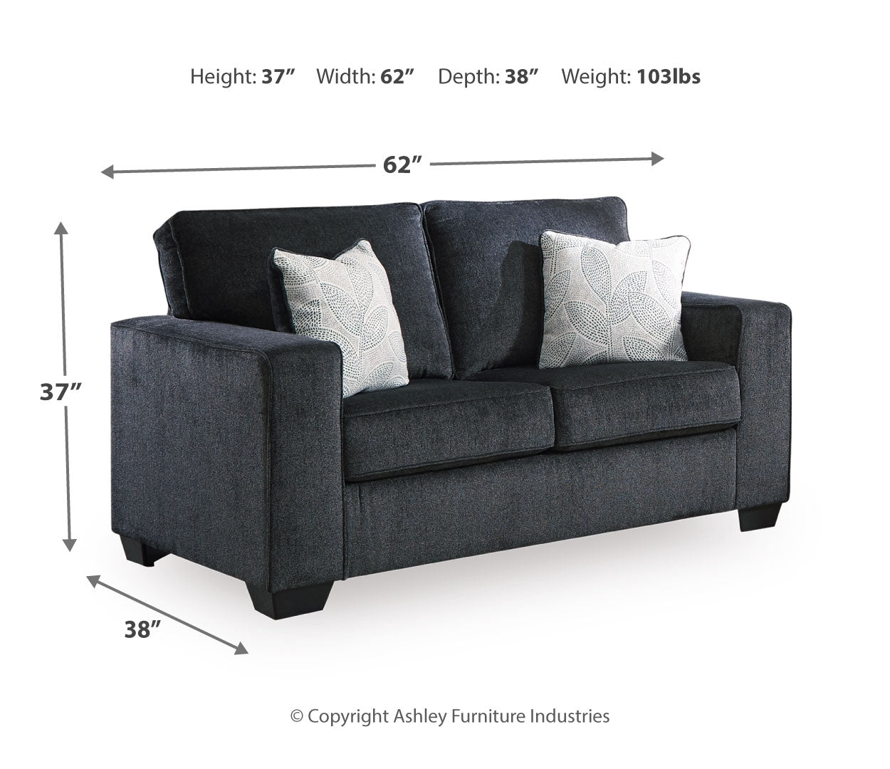 Altari Sofa, Loveseat, Chair and Ottoman