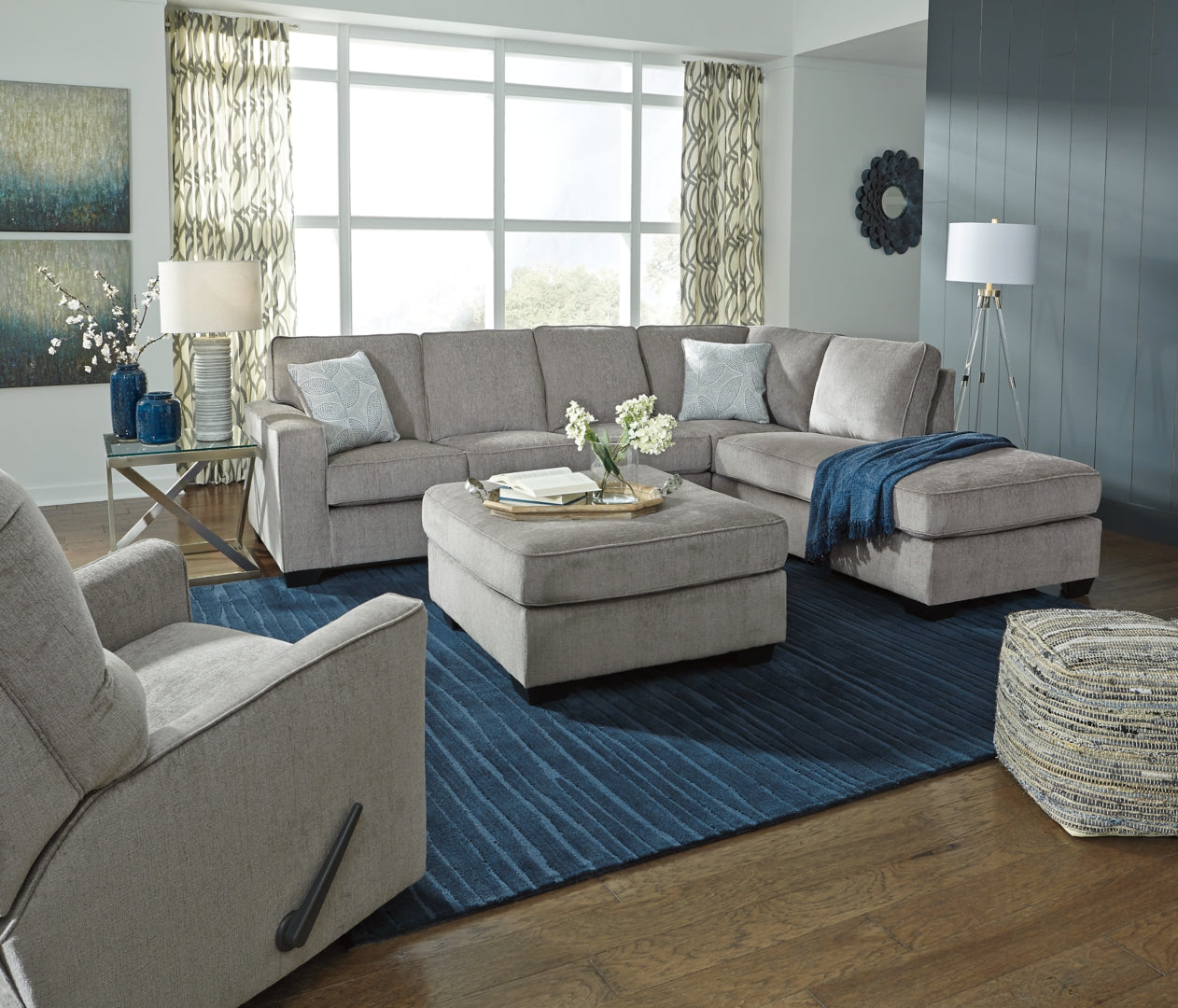 Altari 2-Piece Sectional with Ottoman