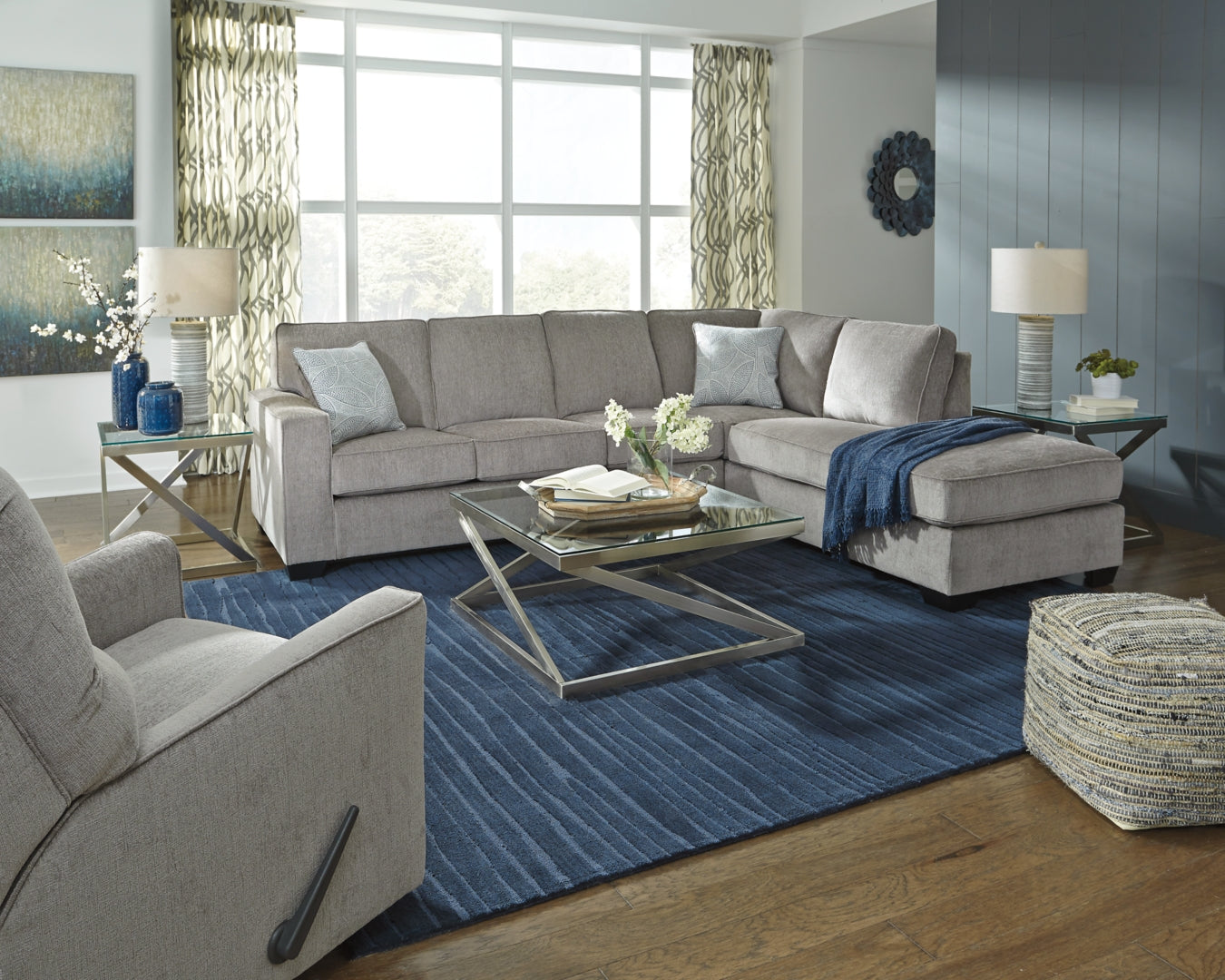 Altari 2-Piece Sectional with Ottoman