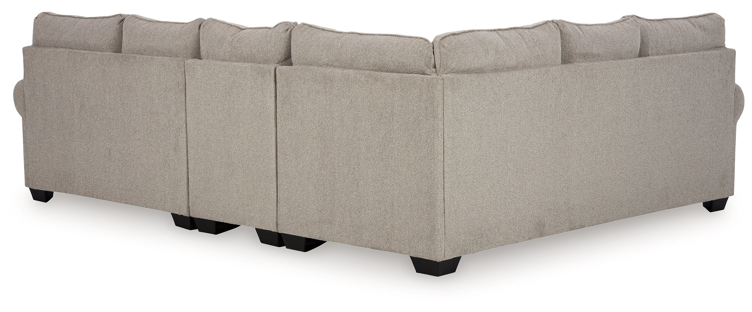 Claireah 3-Piece Sectional with Ottoman