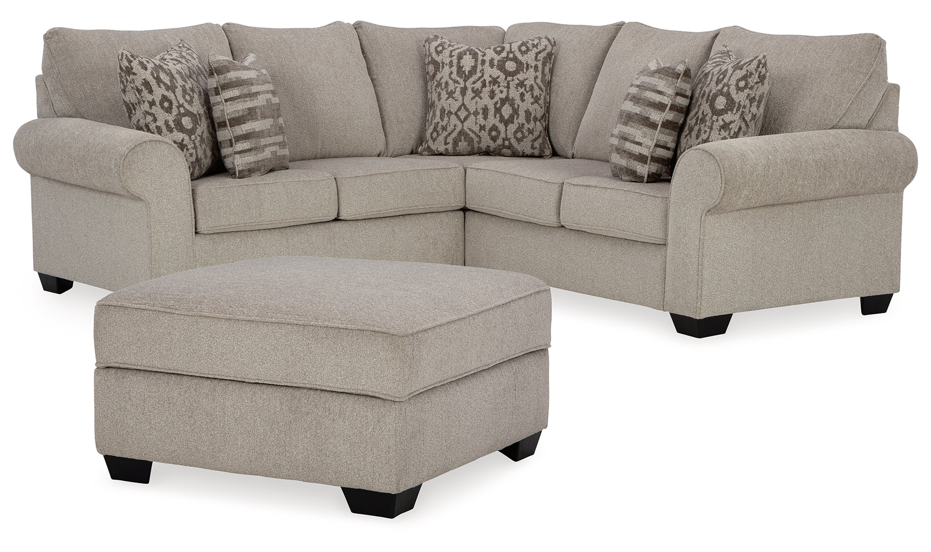 Claireah 2-Piece Sectional with Ottoman